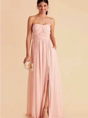 Birdy Grey Grace Dress - Chiffon Blush Pink
